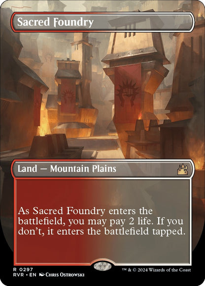 Sacred Foundry (Borderless) (297) (RVR)