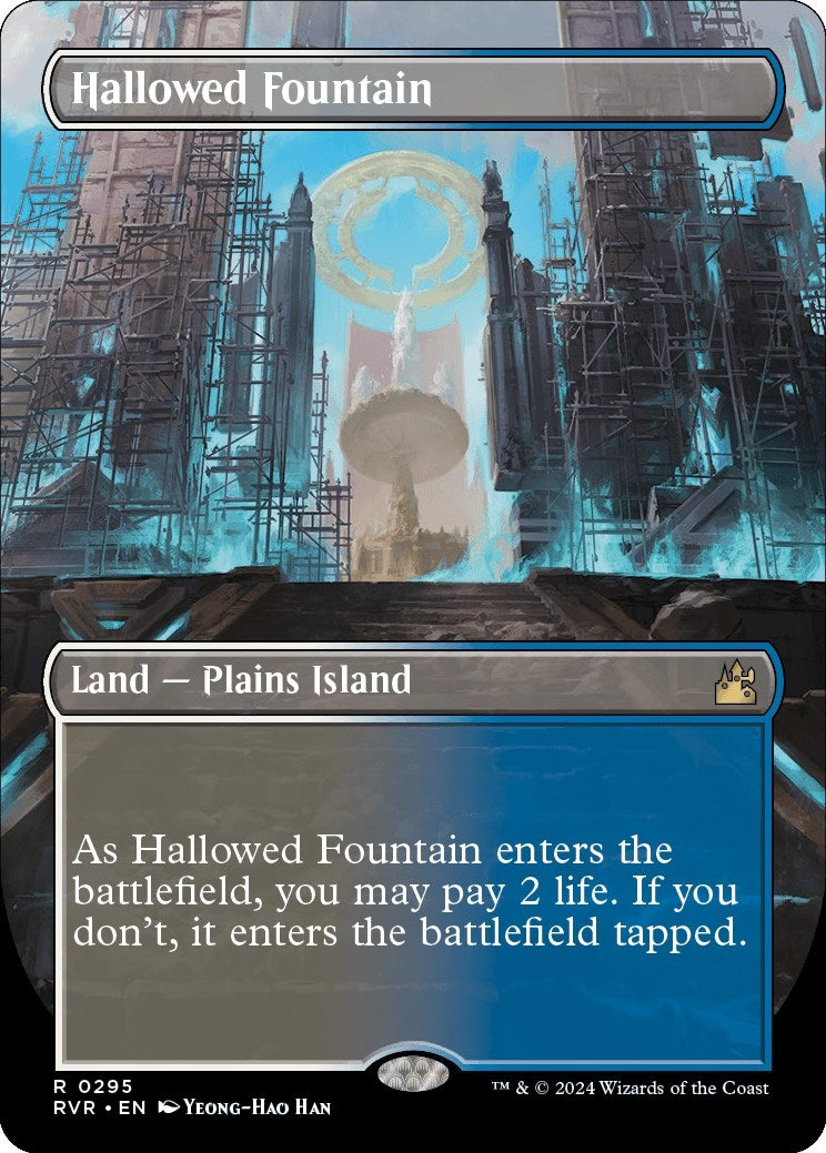 Hallowed Fountain (Borderless) (295) (RVR)