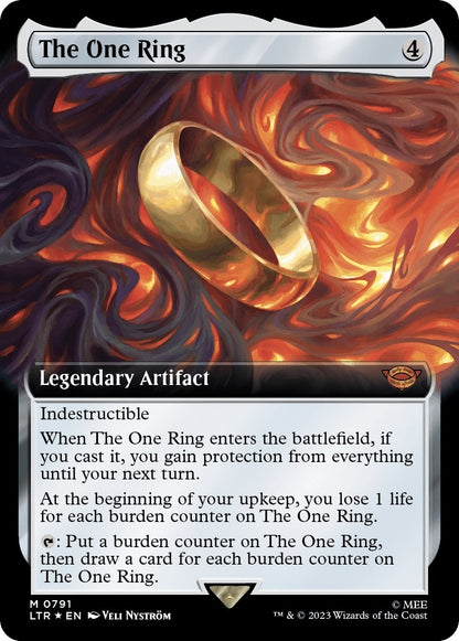 The One Ring (Extended Art) (Surge Foil) (791) (LTR)