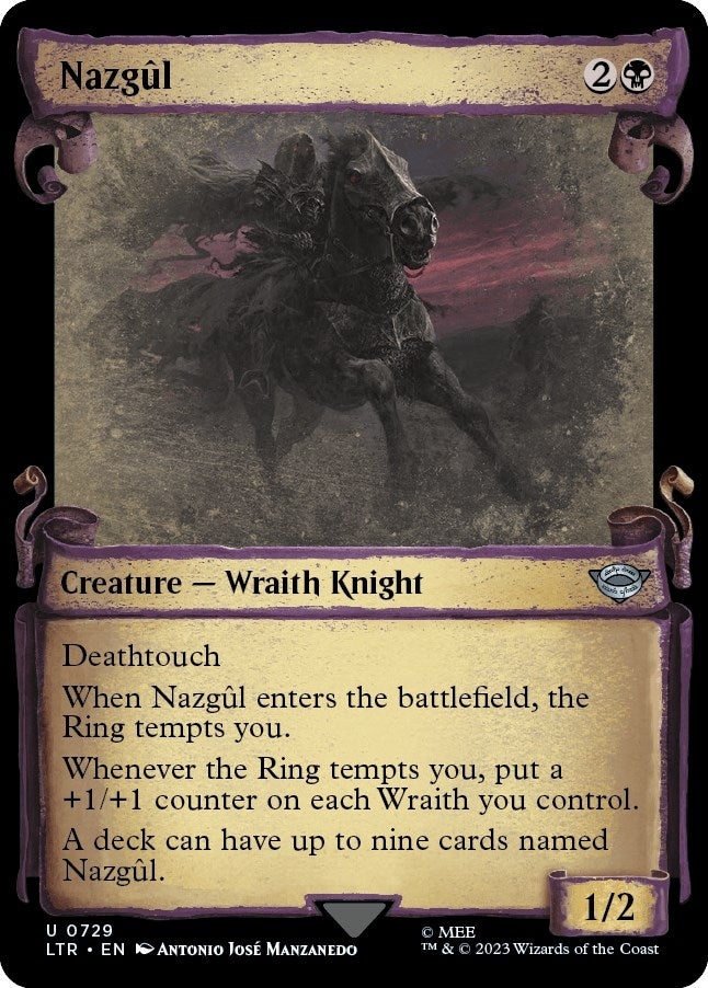 Nazgul (0729) (Showcase Scrolls) (729) (LTR)