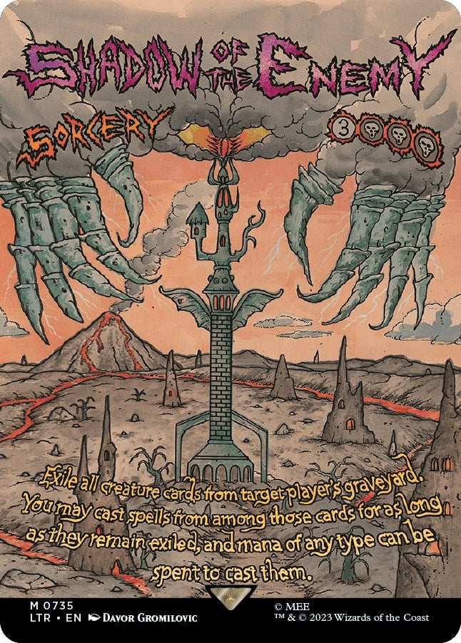 Shadow of the Enemy (Borderless Poster) (735) (LTR)