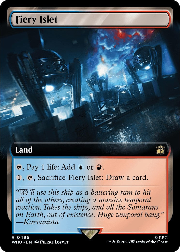 Fiery Islet (Extended Art) (495) (WHO)