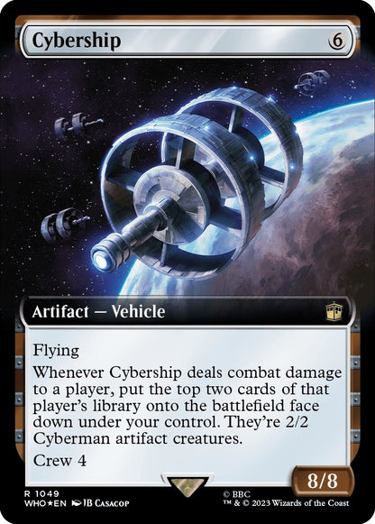 Cybership (Extended Art) (Surge Foil) (1049) (WHO)