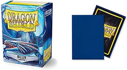 Dragon Shield Matte Blue Standard Size 100 ct