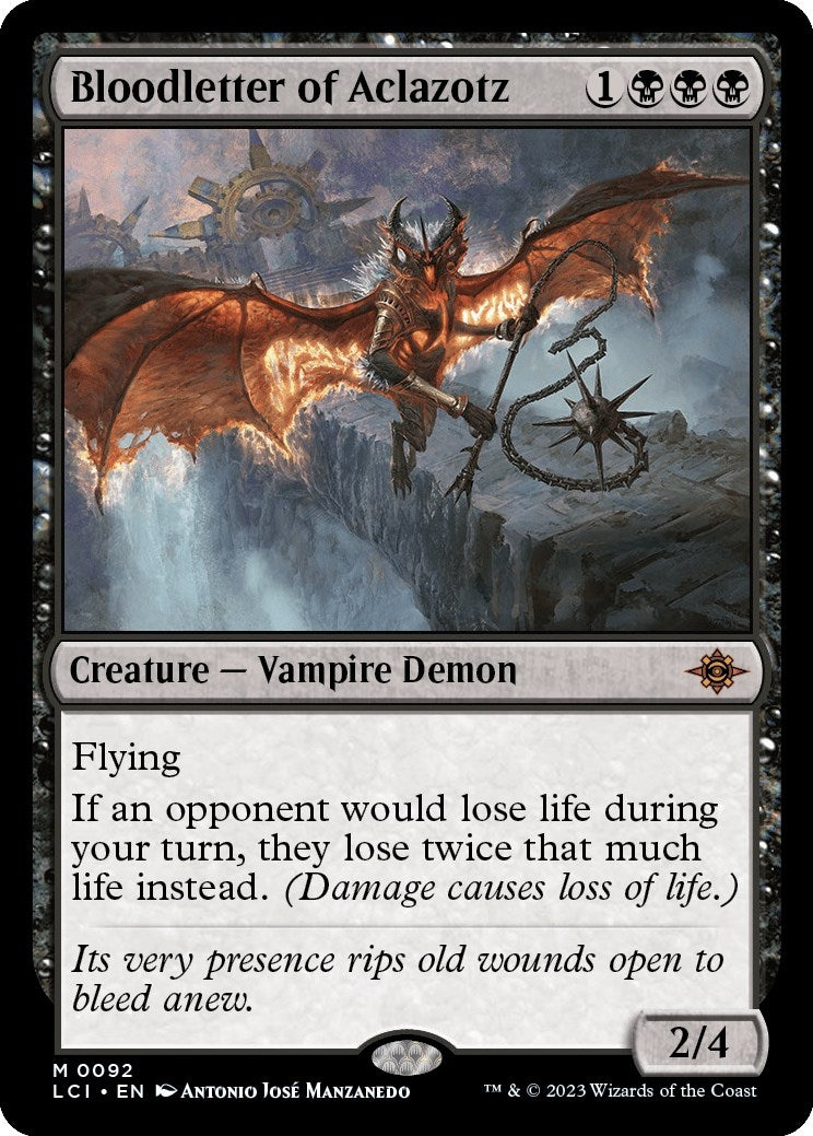 Bloodletter of Aclazotz (92) (LCI)