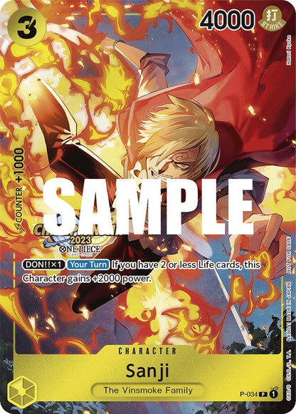 Sanji (CS 2023 Event Pack) (P-034) (OP-PR)