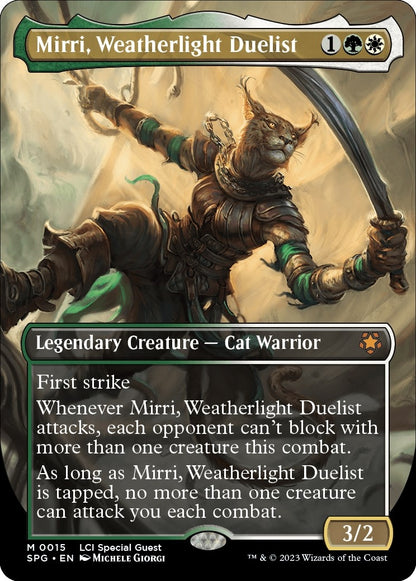 Mirri, Weatherlight Duelist (Borderless) (15) (SPG)