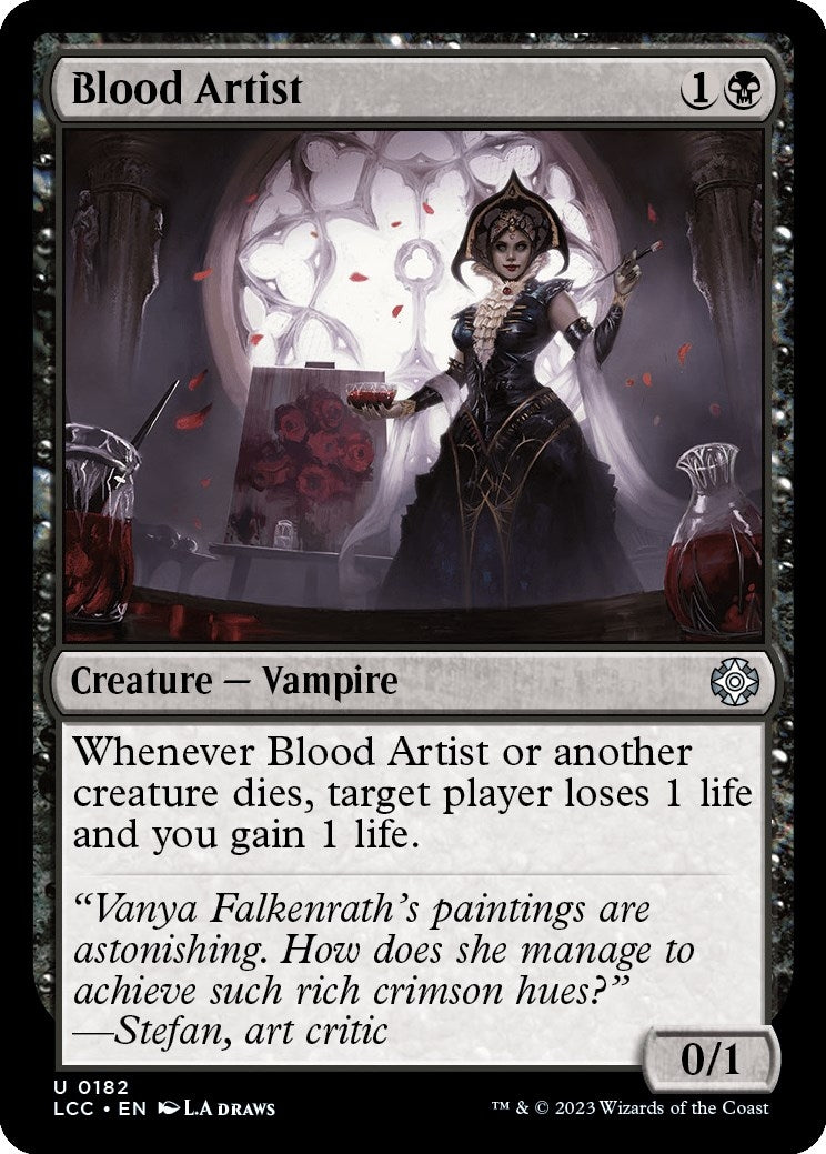 Blood Artist (182) (LCC)