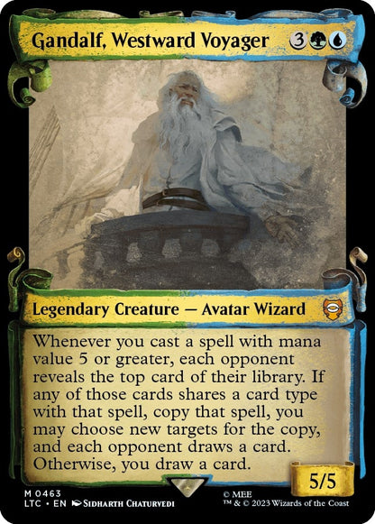 Gandalf, Westward Voyager (Showcase Scrolls) (463) (LTC)