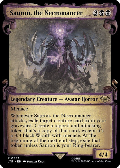 Sauron, the Necromancer (Showcase Scrolls) (557) (LTR)