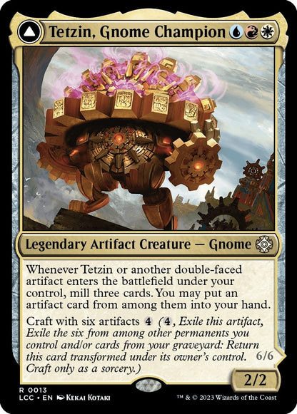 Tetzin, Gnome Champion (13) (LCC)
