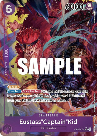 Eustass"Captain"Kid (Alternate Art) (OP05-074) (OP05)