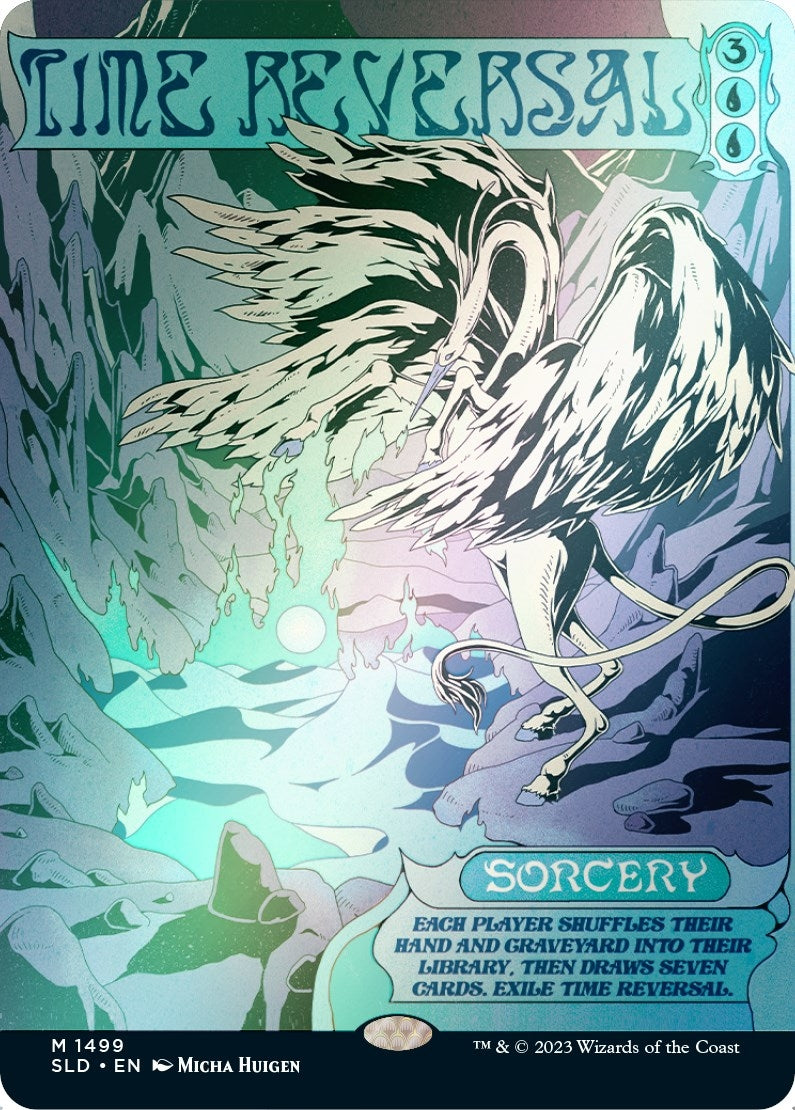 Time Reversal (Rainbow Foil) (1499) (SLD)