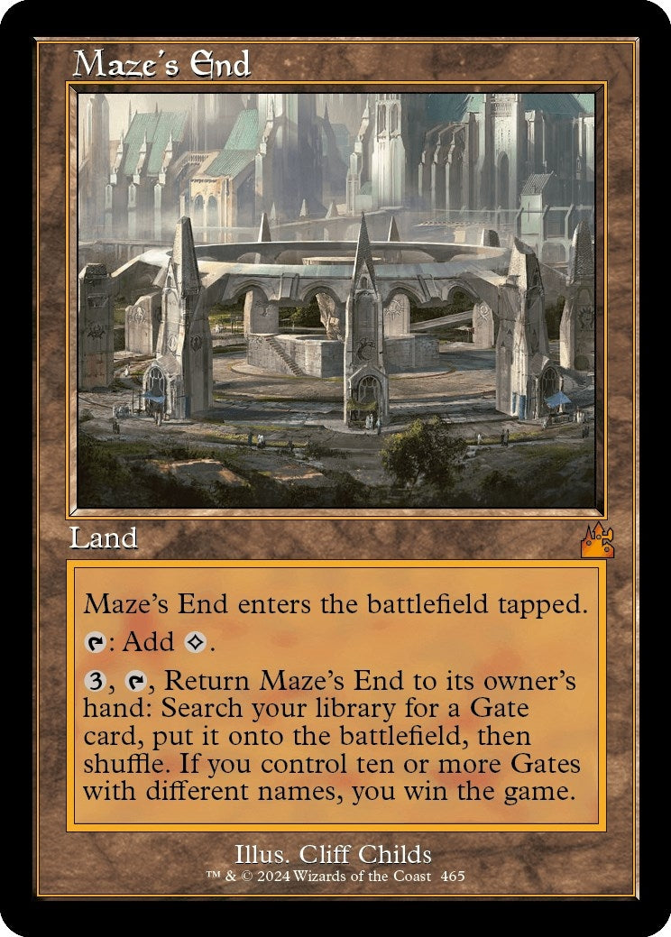 Maze's End (Retro Frame) (465) (RVR)