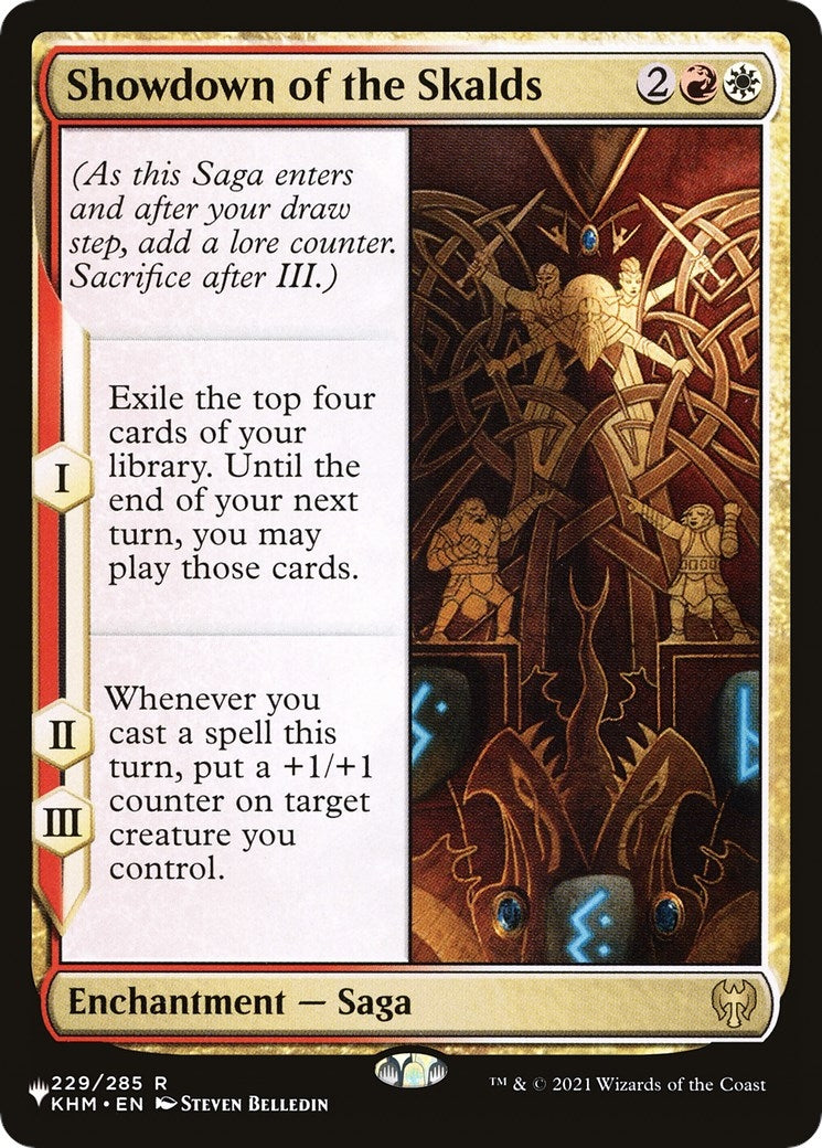 Showdown of the Skalds (229/285) (LIST)