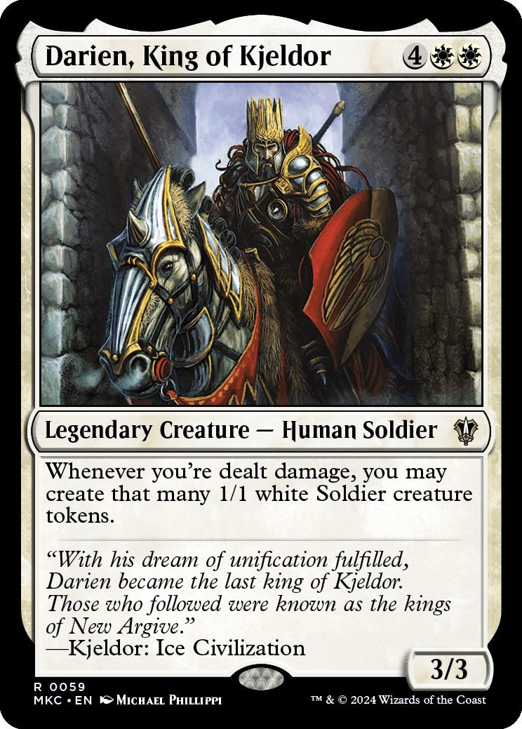 Darien, King of Kjeldor (59) (MKC)