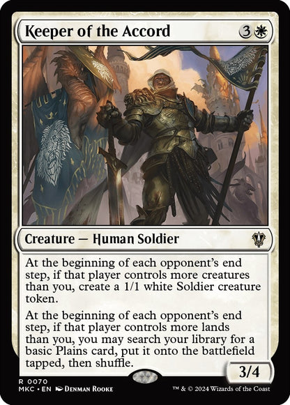 Keeper of the Accord (70) (MKC)