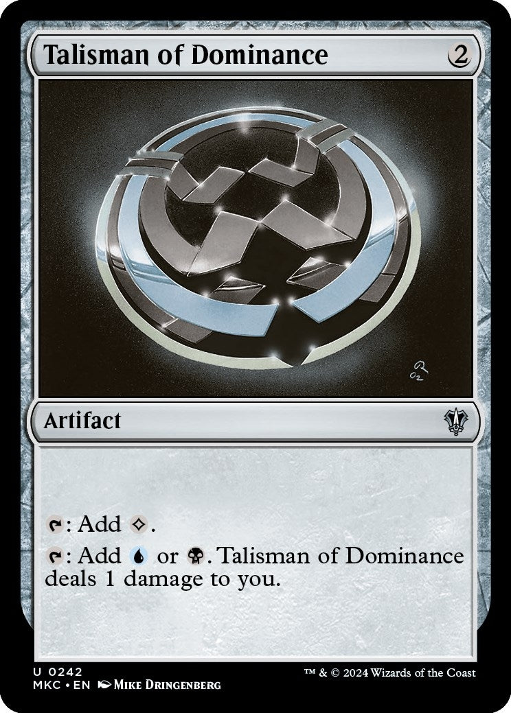 Talisman of Dominance (242) (MKC)