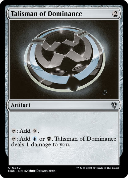 Talisman of Dominance (242) (MKC)