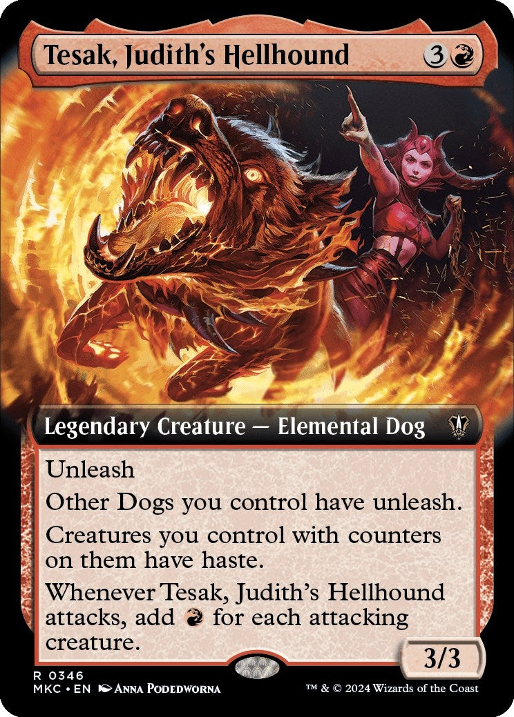 Tesak, Judith's Hellhound (Extended Art) (346) (MKC)