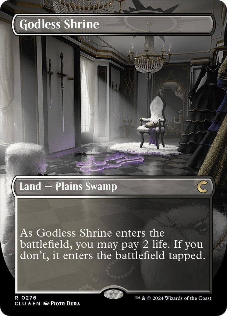 Godless Shrine (Borderless) (276) (CLU)