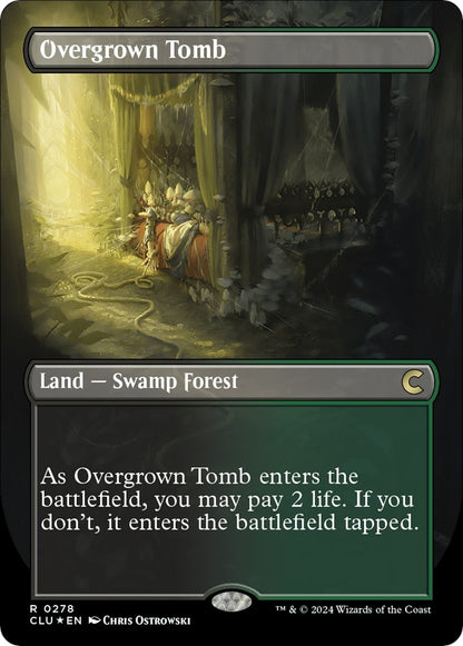 Overgrown Tomb (Borderless) (278) (CLU)