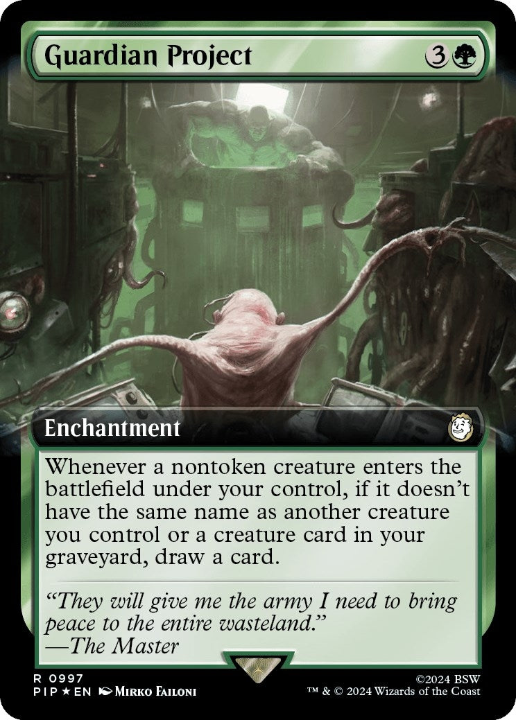 Guardian Project (Extended Art) (Surge Foil) (997) (PIP)