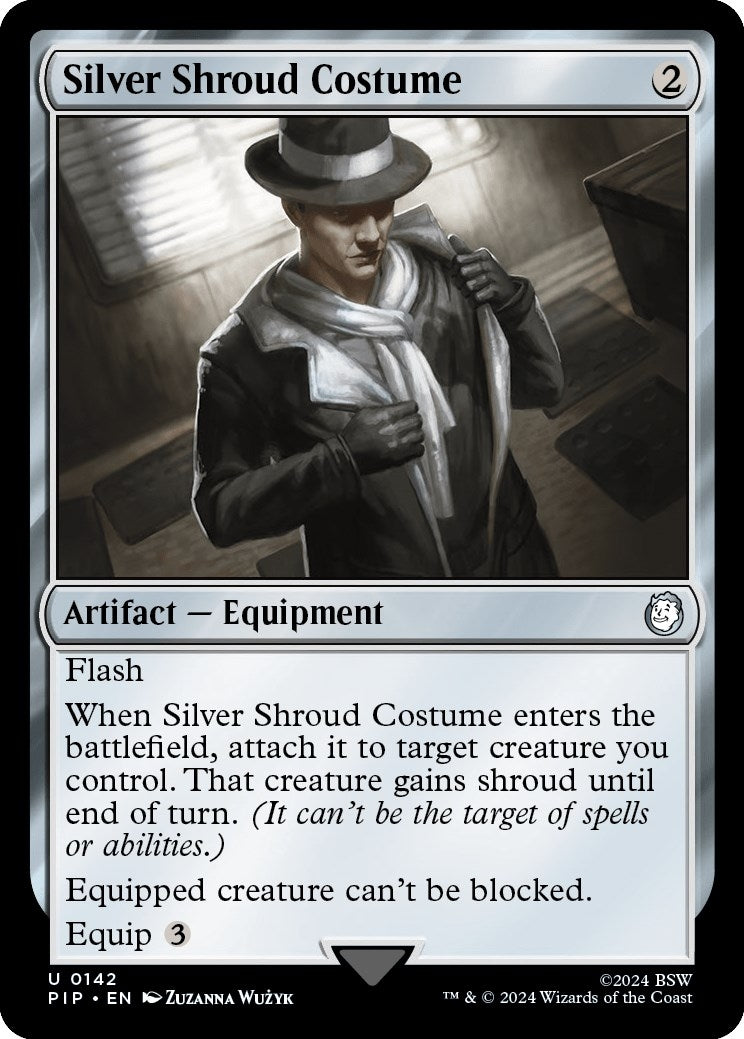 Silver Shroud Costume (142) (PIP)