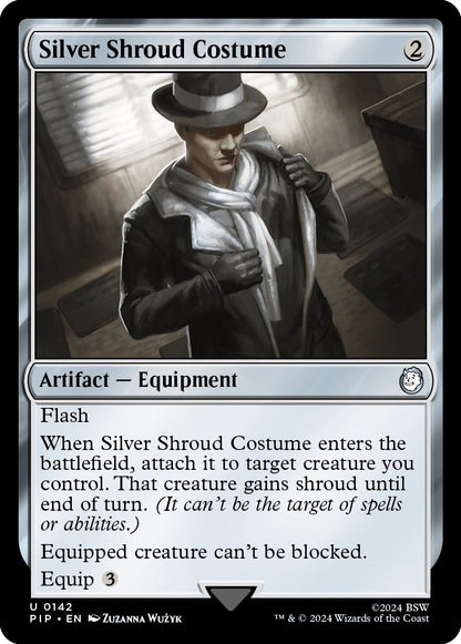 Silver Shroud Costume (142) (PIP)