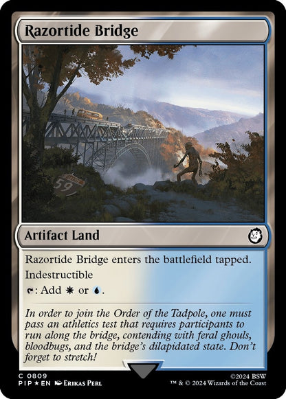 Razortide Bridge (Surge Foil) (809) (PIP)