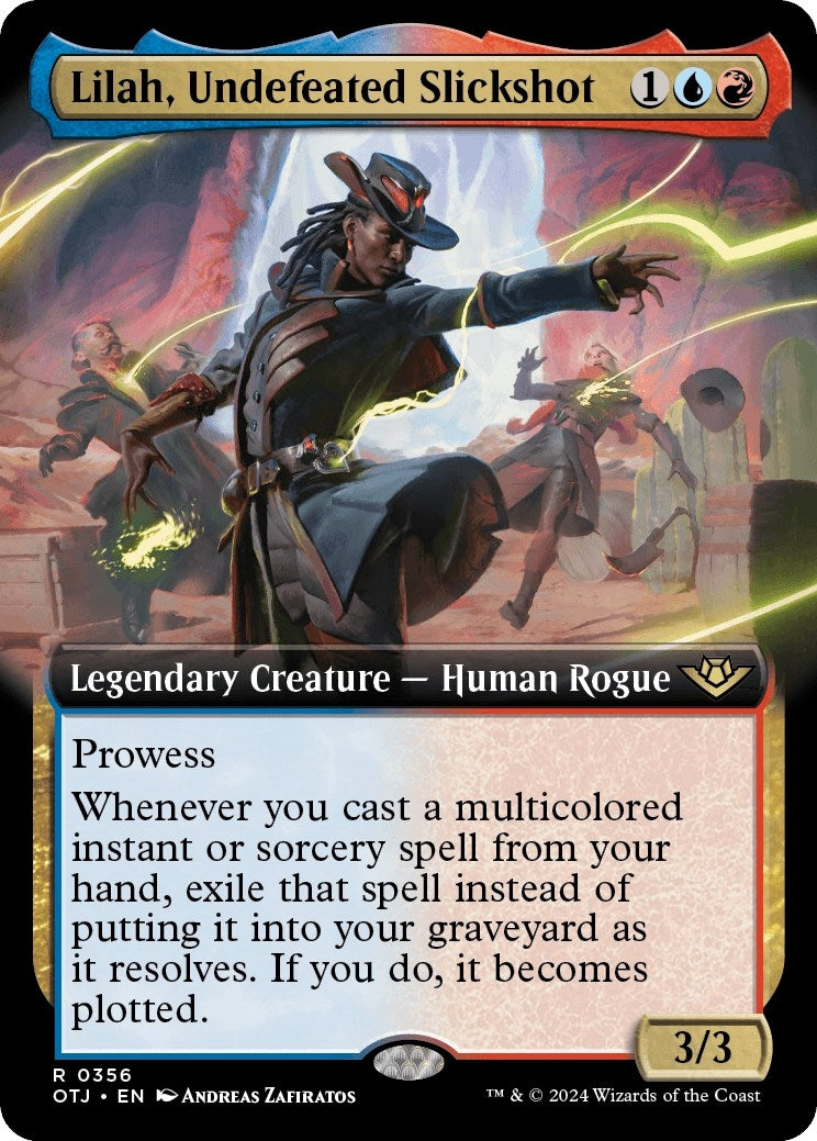Lilah, Undefeated Slickshot (Extended Art) (356) (OTJ)