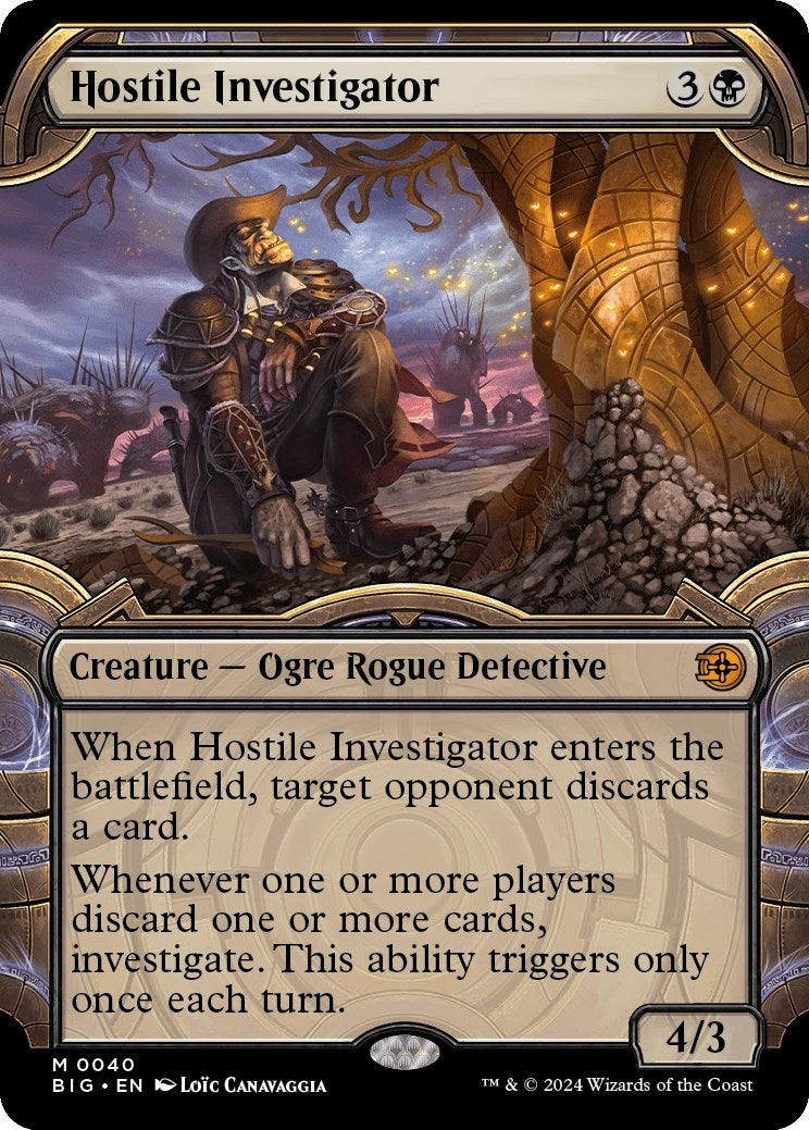 Hostile Investigator (Showcase) (40) (BIG)