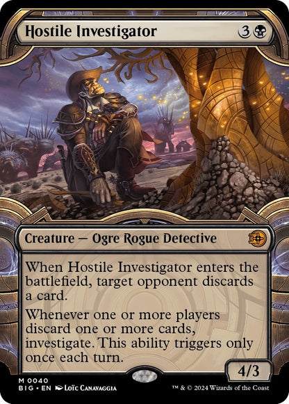 Hostile Investigator (Showcase) (40) (BIG)