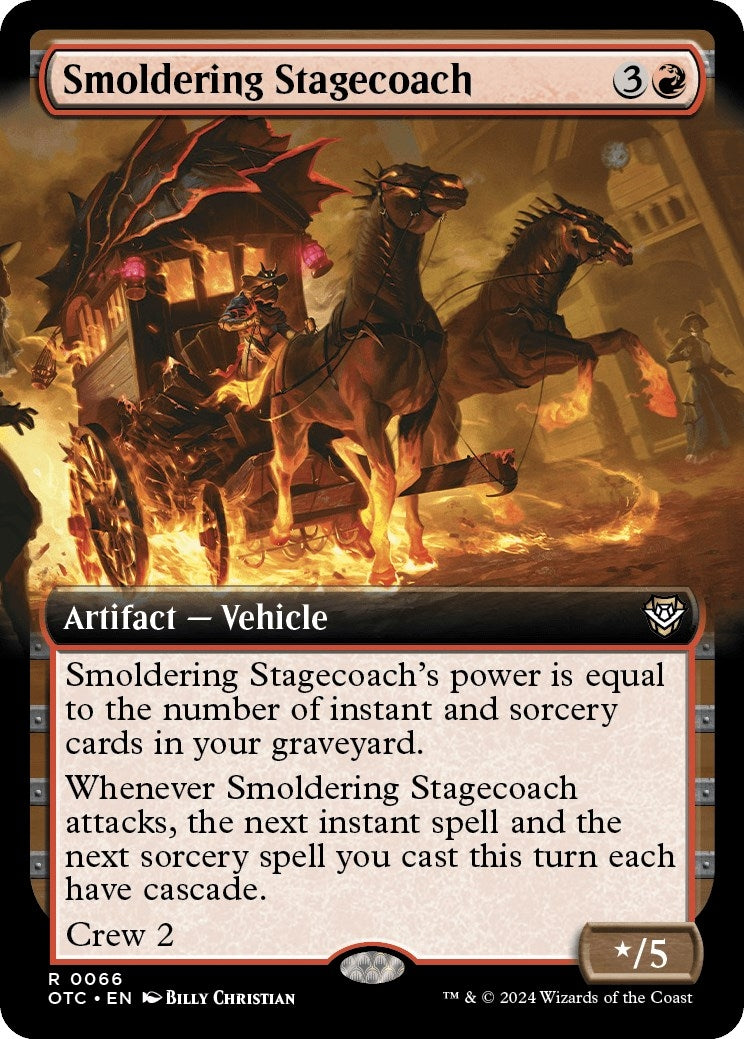 Smoldering Stagecoach (Extended Art) (66) (OTC)