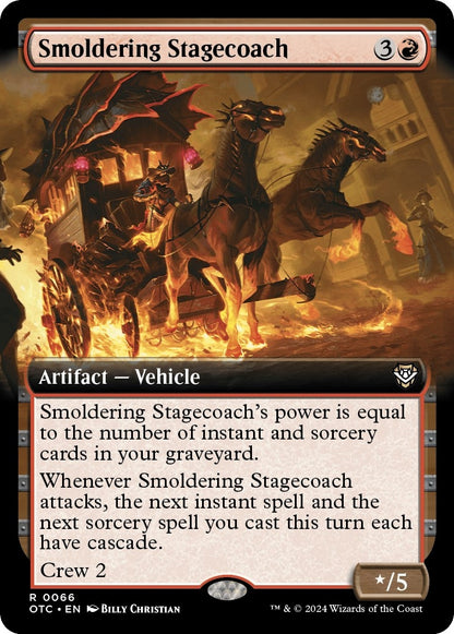 Smoldering Stagecoach (Extended Art) (66) (OTC)