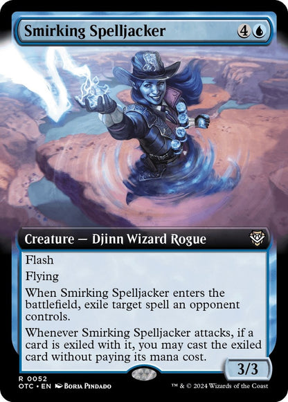 Smirking Spelljacker (Extended Art) (52) (OTC)