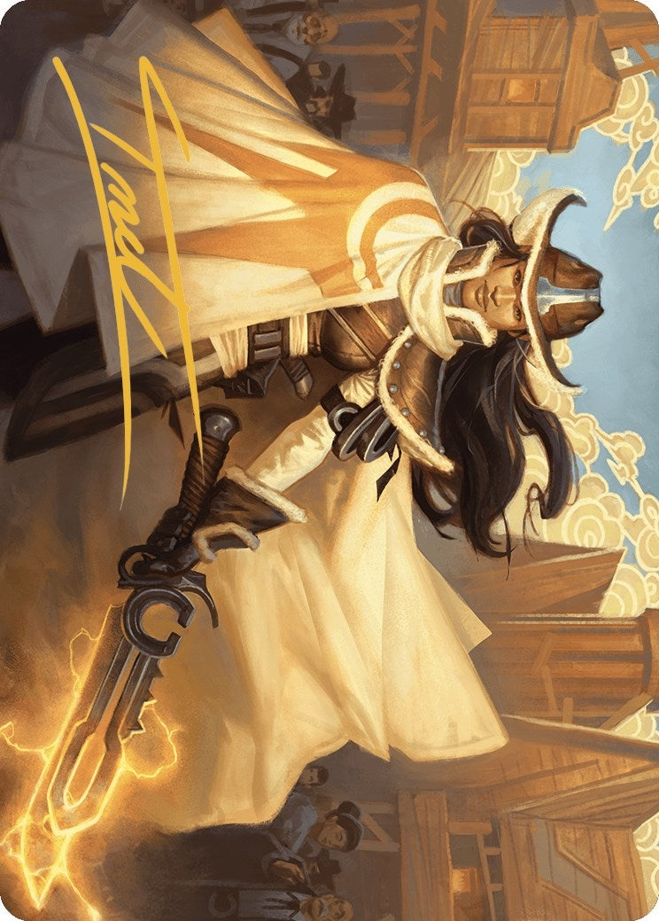Image for Omenport Vigilante Art Card (Gold-Stamped Signature) (3) - Magic: The Gathering