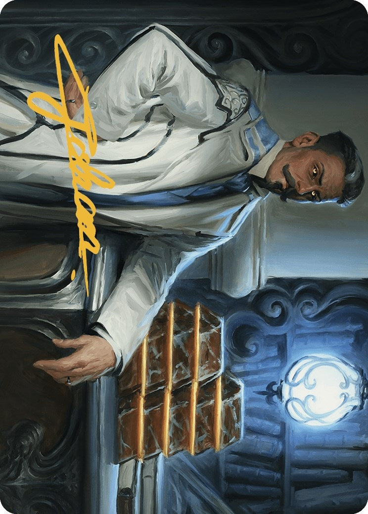 Image for Baron Bertram Graywater Art Card (Gold-Stamped Signature) (19) - Magic: The Gathering