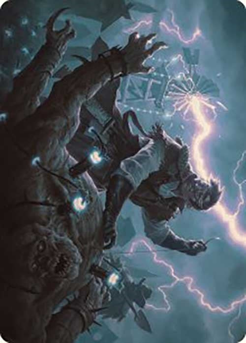 Image for Geralf, the Fleshwright Art Card (5) - Magic: The Gathering