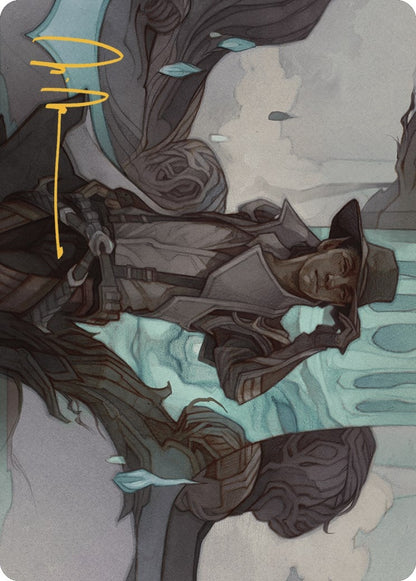 Image for Kellan Joins Up Art Card (Gold-Stamped Signature) (23) - Magic: The Gathering