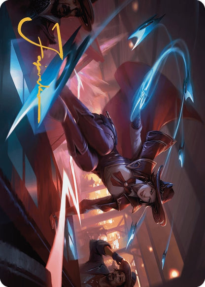 Image for Slick Sequence Art Card (Gold-Stamped Signature) (33) - Magic: The Gathering