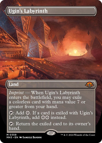 Ugin's Labyrinth (Borderless) (359) (MH3)
