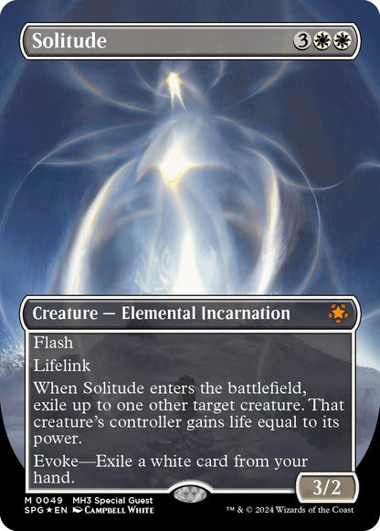 Solitude (Borderless) (Textured Foil) (49) (SPG)