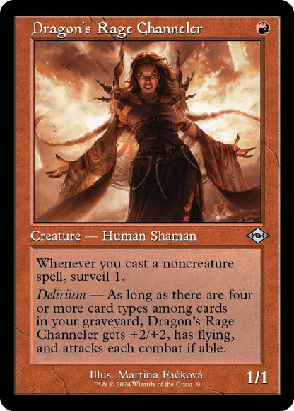 Dragon's Rage Channeler (Retro Frame) (9) (MH2)