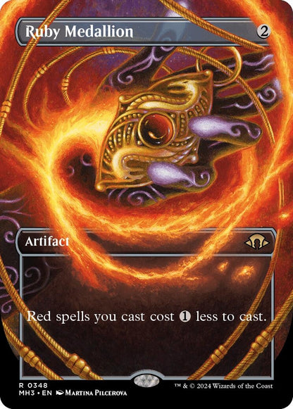 Ruby Medallion (Borderless) (348) (MH3)
