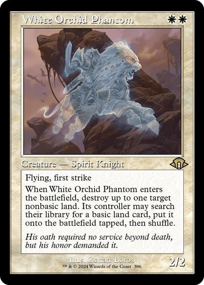 White Orchid Phantom (Retro Frame) (396) (MH3)