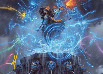 Image for Flusterstorm Art Card (Gold-Stamped Signature) (54) - Magic: The Gathering
