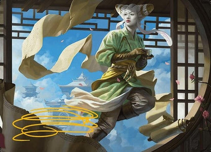 Image for Tamiyo, Inquisitive Student Art Card (Gold-Stamped Signature) (17) - Magic: The Gathering