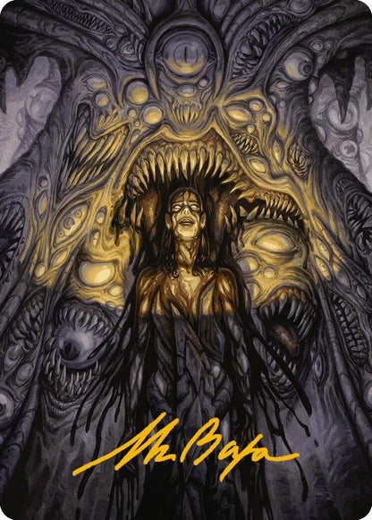 Image for Chthonian Nightmare Art Card (Gold-Stamped Signature) (37) - Magic: The Gathering