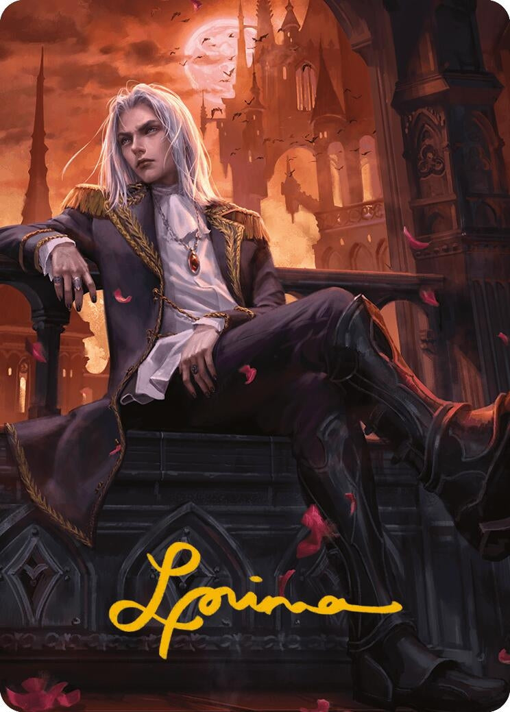 Image for Sorin of House Markov Art Card (Gold-Stamped Signature) (52) - Magic: The Gathering